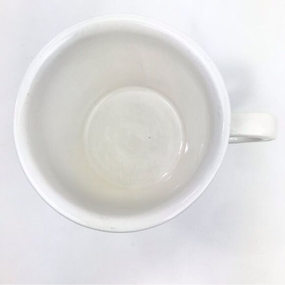 Anthropologie White Monogram Initial H Pedestal Mug - Picture 10 of 13